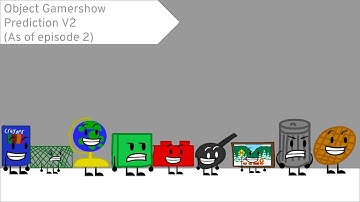 Object Gamershow Prediction V2 (As of episode 2)