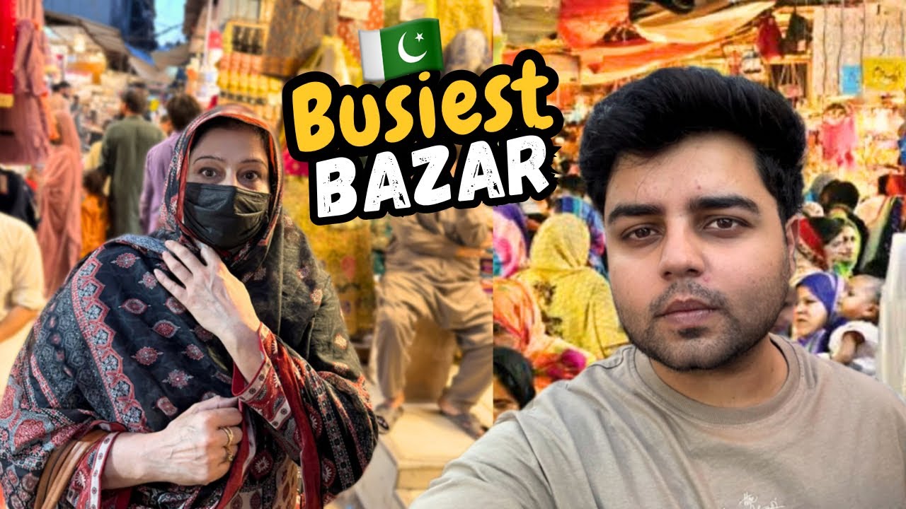Pakistan ki Sab Se Busiest Market Ka Visit Kiya Hamne 😯| Bara Market Raja Bazar 🇵🇰