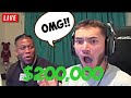 ADIN ROSS AND ZIAS EARN OVER $200,000 GAMBLING ON TWITCH!