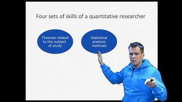 Introduction to quantitative research