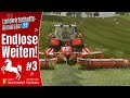 LS22 Niedersachsen #3 / Das Endlose Grasfeld! Wieviel kommt da runter? / LS22 Map Multiplayer
