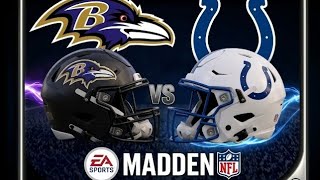 Week 1: Baltimore Ravens vs Indianapolis Colts -Simulation- Madden 27 rosters