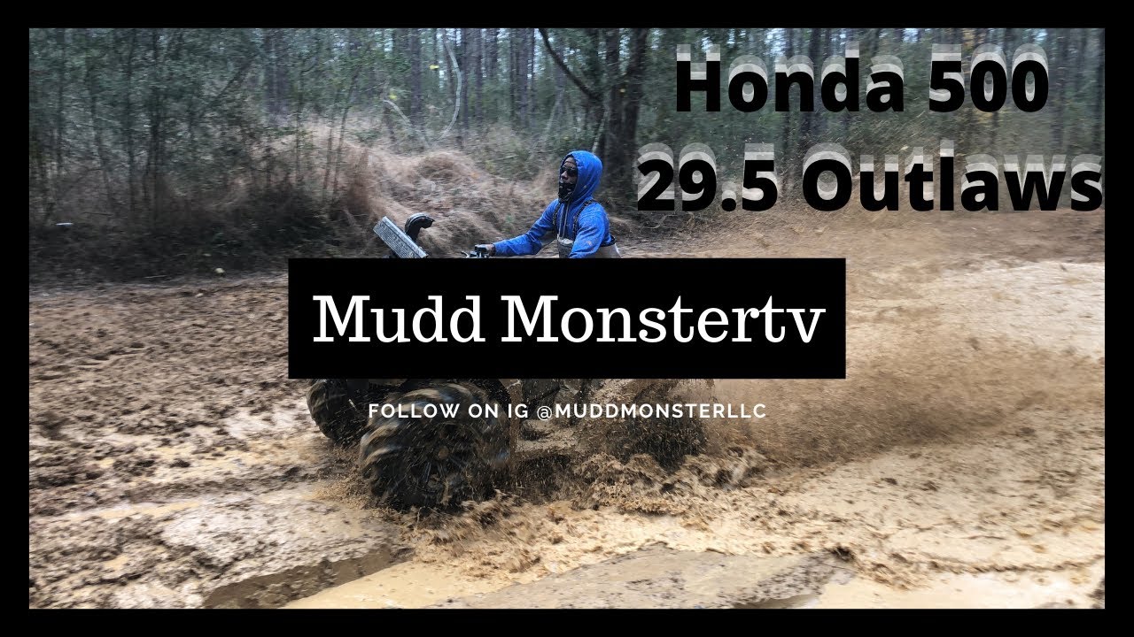 Honda Rubicon 500 on 29.5 outlaws being put to the test