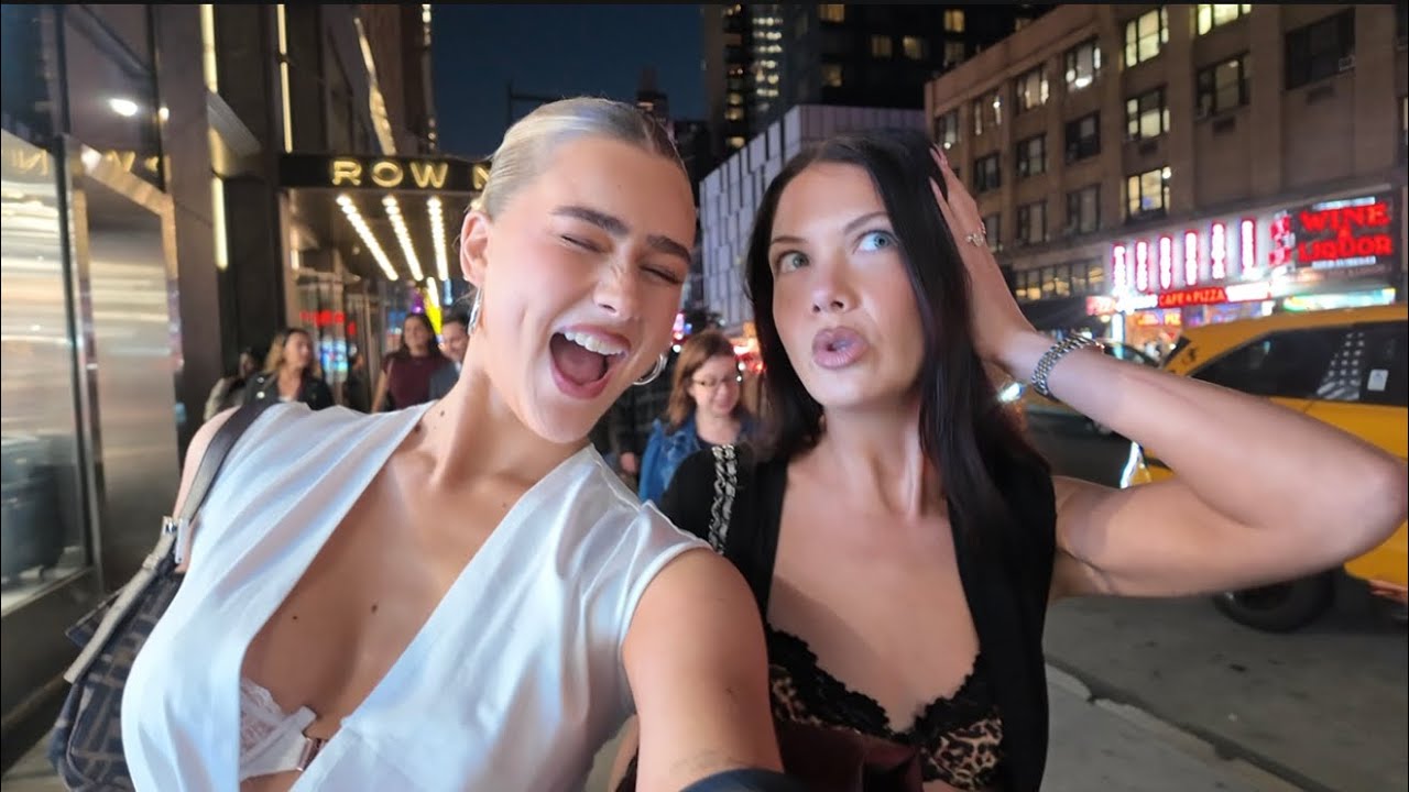 the girlies take NYC 🚕🥨🗽👩🏼🐰👩🏽 VLOG part 1