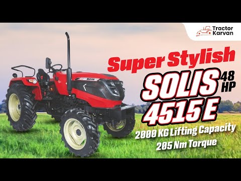 धमाकेदार परफोर्मेशन्स के साथ देखें Solis 4515 Tractor | Full Review | Tractorkarvan