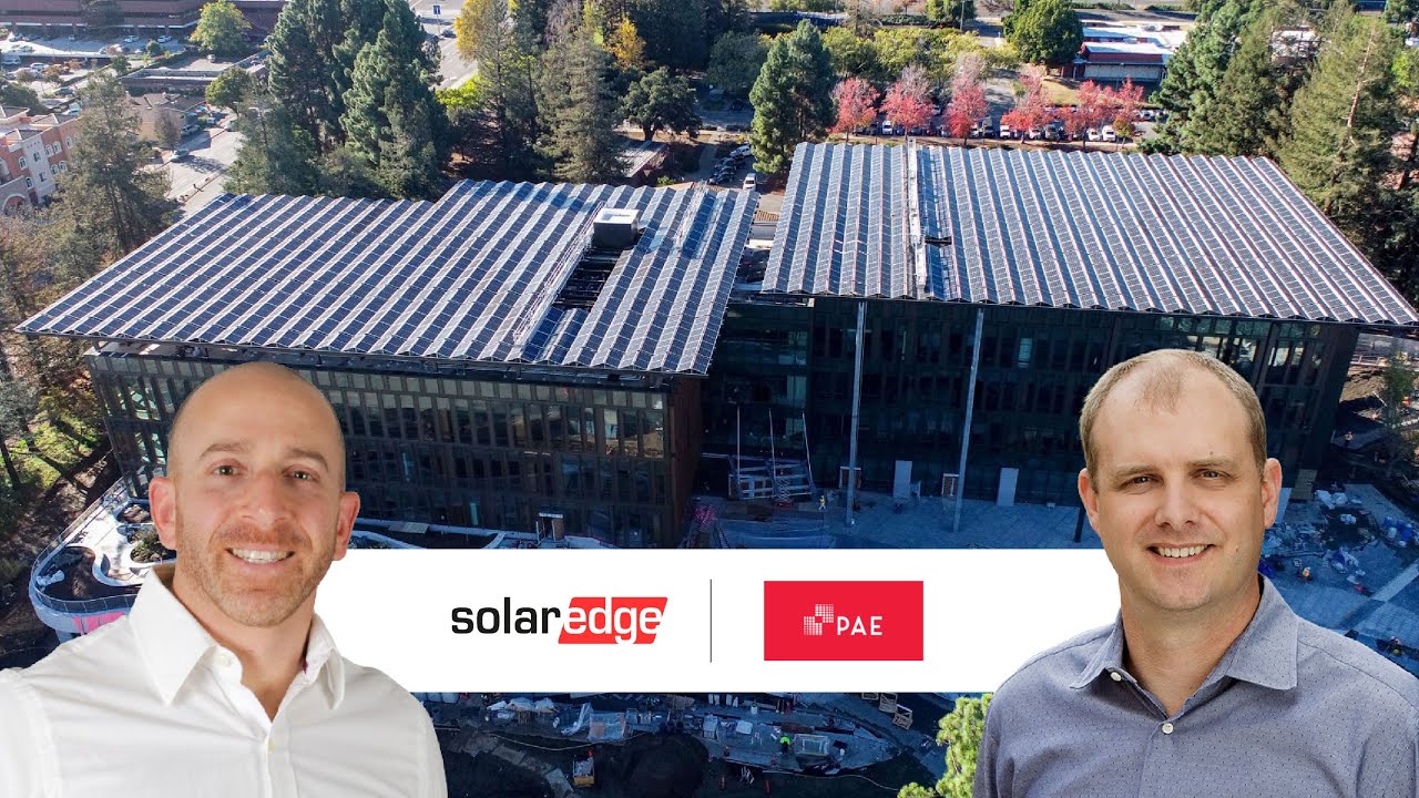 Как PAE и SolarEdge продвигают инфраструктуру, соответствующую платиновому стандарту LEED и обесп...