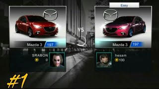 GT-CLUB GAMEPLAY MY CAR MAZDA 3 VS MAZDA 3|| RACING GAME #1 screenshot 5