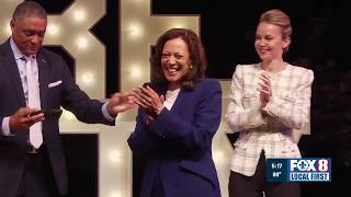 Thousands of New Orleans students attend back-to-school rally featuring Kamala Harris