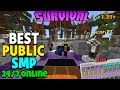 🌪️ New Best Free Public Smp Server For Minecraft 🧑‍🎄 | Java/Pe/Pojav | 24/7 Online | Free To Join 💧