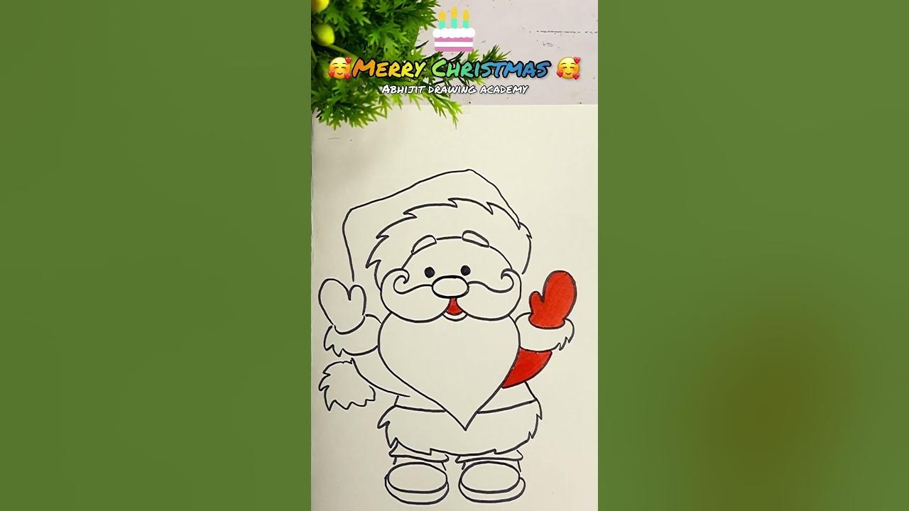 How to Draw Santa Claus Santa Claus DrawingChristmas Drawing I Merry Christmas Drawing