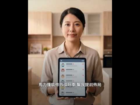 做系統櫃的都知道，淡季最怕的不是沒案，是工班還在、薪水要發，單卻進不來。
裝修有