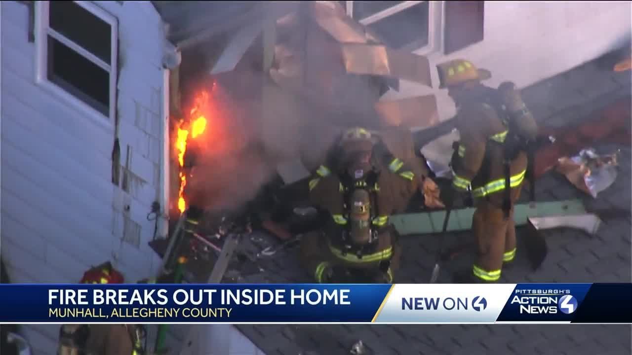 Fire spreads through house in Munhall YouTube