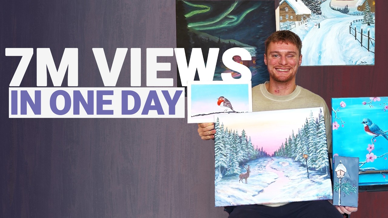 Этот артист стал вирусной сенсацией в Instagram: Джароид Генри берет интервью у Дилана Риа.