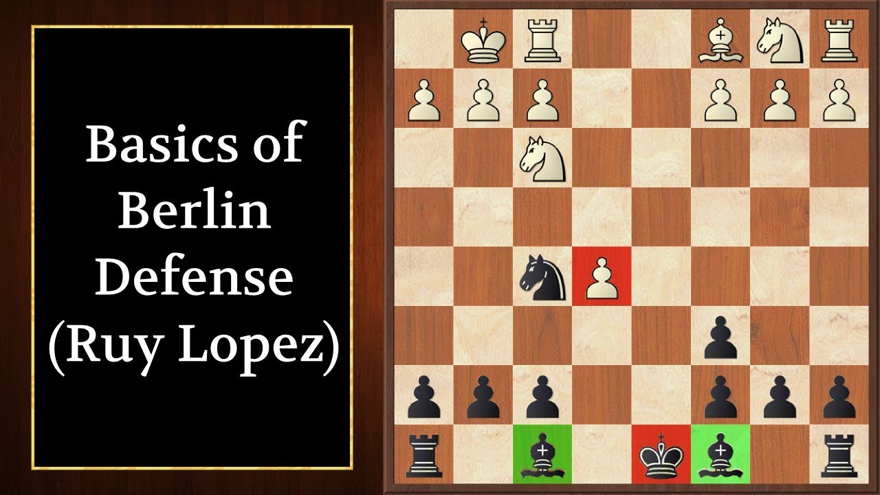 Chess Opening Secrets Revealed*: Chess: Understanding the Ruy Lopez (Berlin  Defense)