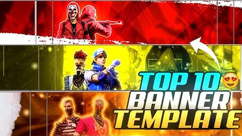FREE FIRE BANNER PACK || TOP 5 BANNER TEMPLATE || GAMING BANNER PACK || FF BANNER || SBG GAMING FF