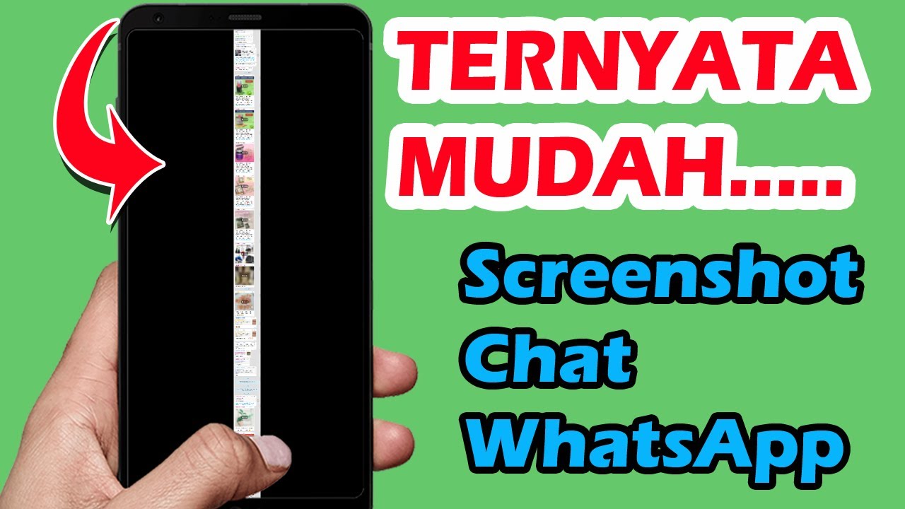 Ini Dia Trik Jitu! Cara Mudah Membuat Screenshot Panjang di WhatsApp! Cara Membuat Screenshot Panjang di WhatsApp