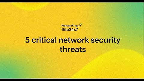 5 critical network security threats for 2025