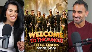 Welcome To The Jungle Title Track Reaction 😂🔥 | Akshay Kumar Chaos Is BACK