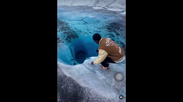 Ludacris in Antarctica drinking fresh glacier water #ludacris #antarctica #bucketlist #icewall