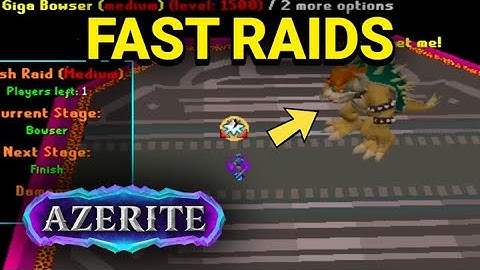 FAST RAID GUIDE ON THIS NEW RSPS *2025* JUST RELEASED! Azerite RSPS