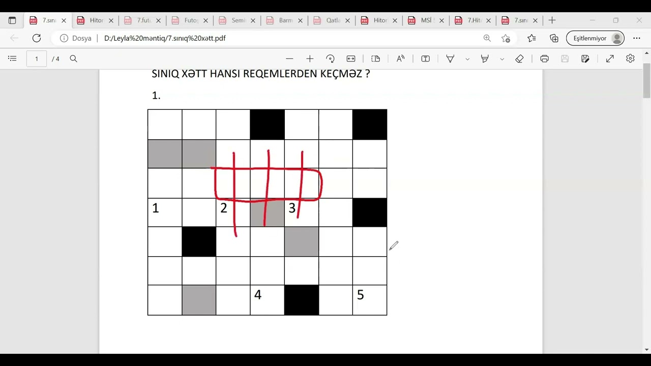 Sınıq xətt möhtəşəm izah. Tam başa düşəcəksiniz !