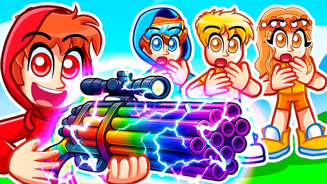 Using Super OP Weapons in Fortnite!