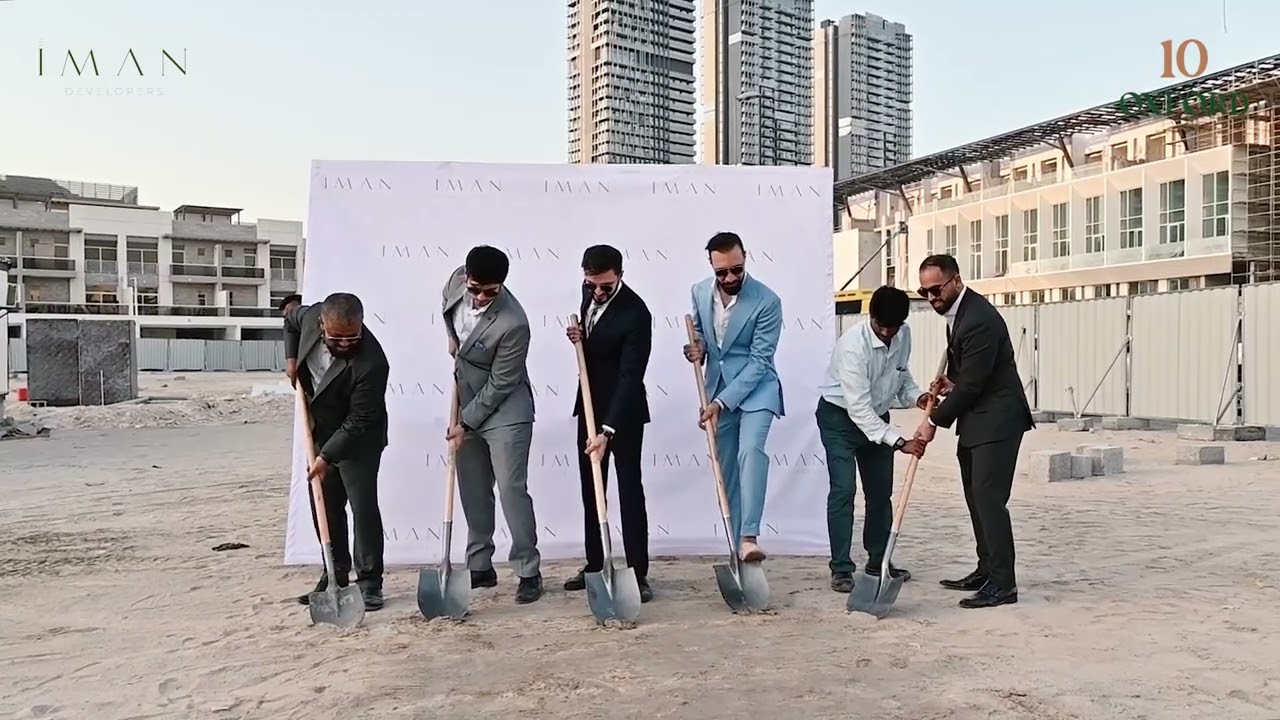 Ground Breaking of 10 Oxford