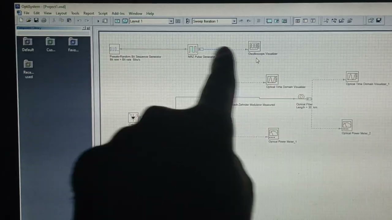 الياف ضوئية عملي فصل1