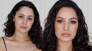 Soft Glam Makeup Transformation | mwHANNAH