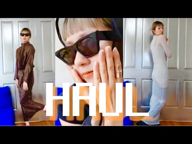 Vanity nap トップス　ブルー 三苫愛さん色違い HAUL】買ったお洋服半年分を全て公開します🛍️ - YouTube