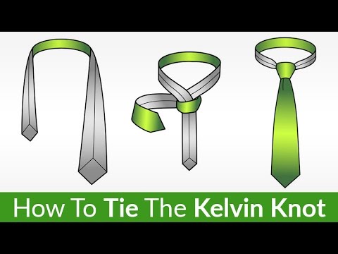 The Kelvin Knot? | Learn This FUN Tie Knot EASILY | Tying A Tie Video