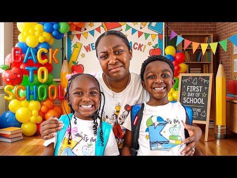 FIRST DAY OF SCHOOL WITH THE WILLIAMS FAMILY! 📚🥹
