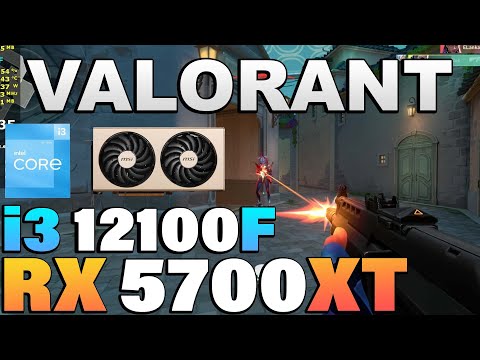 i3 12100F + RX 5700 XT 8Gb - YouTube