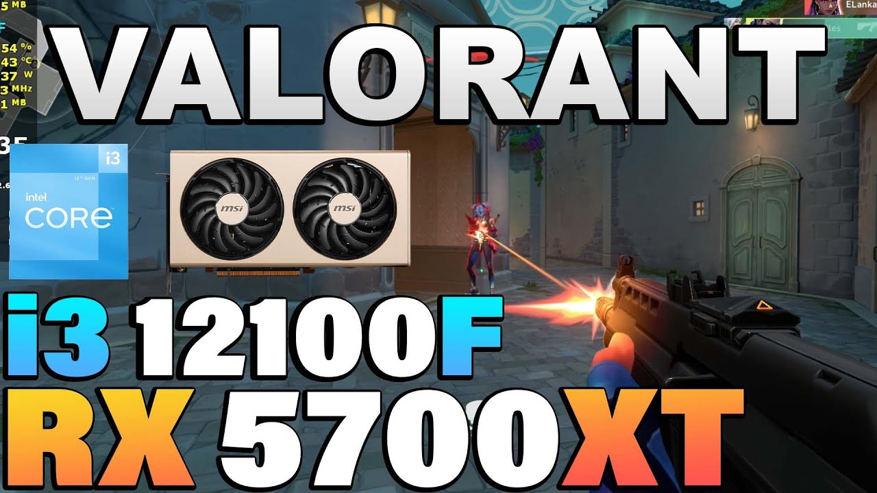 Valorant - i3 12100F + RX 5700XT - YouTube