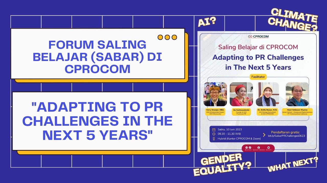 AI itu ancaman atau tidak bagi PR? 