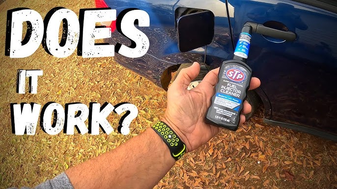 STP FUEL INJECTOR CLEANER DAMAGE TEST & REVIEW ON THE DOMINAR 400, HOW TO  USE FUEL ADDITIVE 