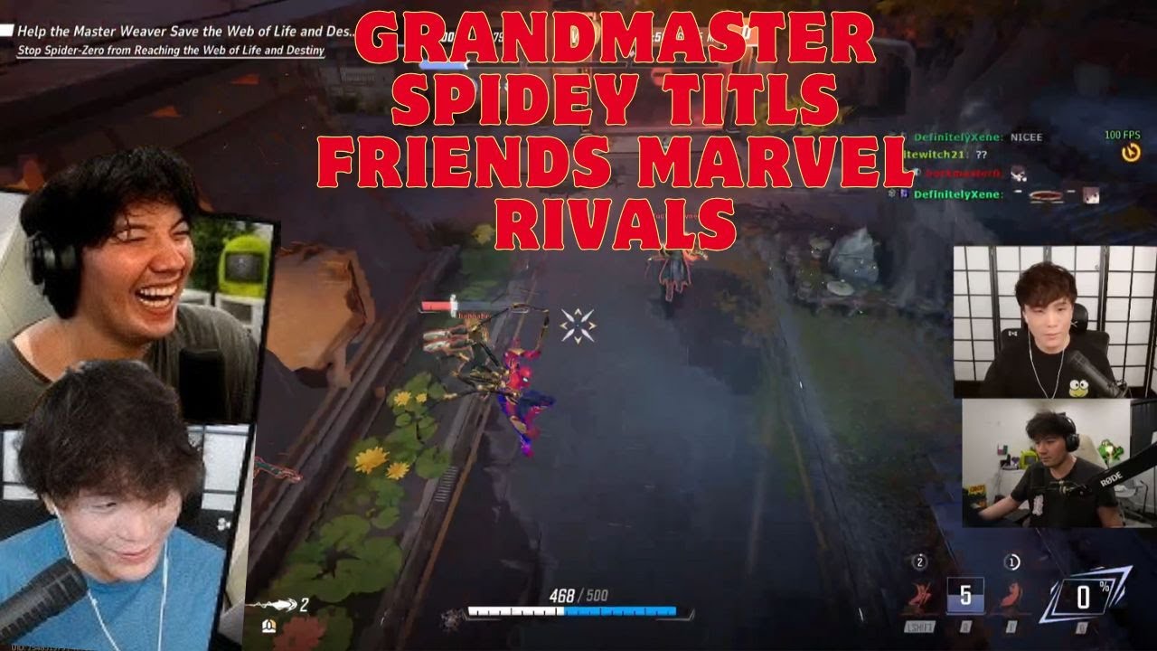 Grandmaster Sykkuno & Masayoshi Tilting Their Friends in Marvel Rivals ft. Valkyrae Pokimane Peter