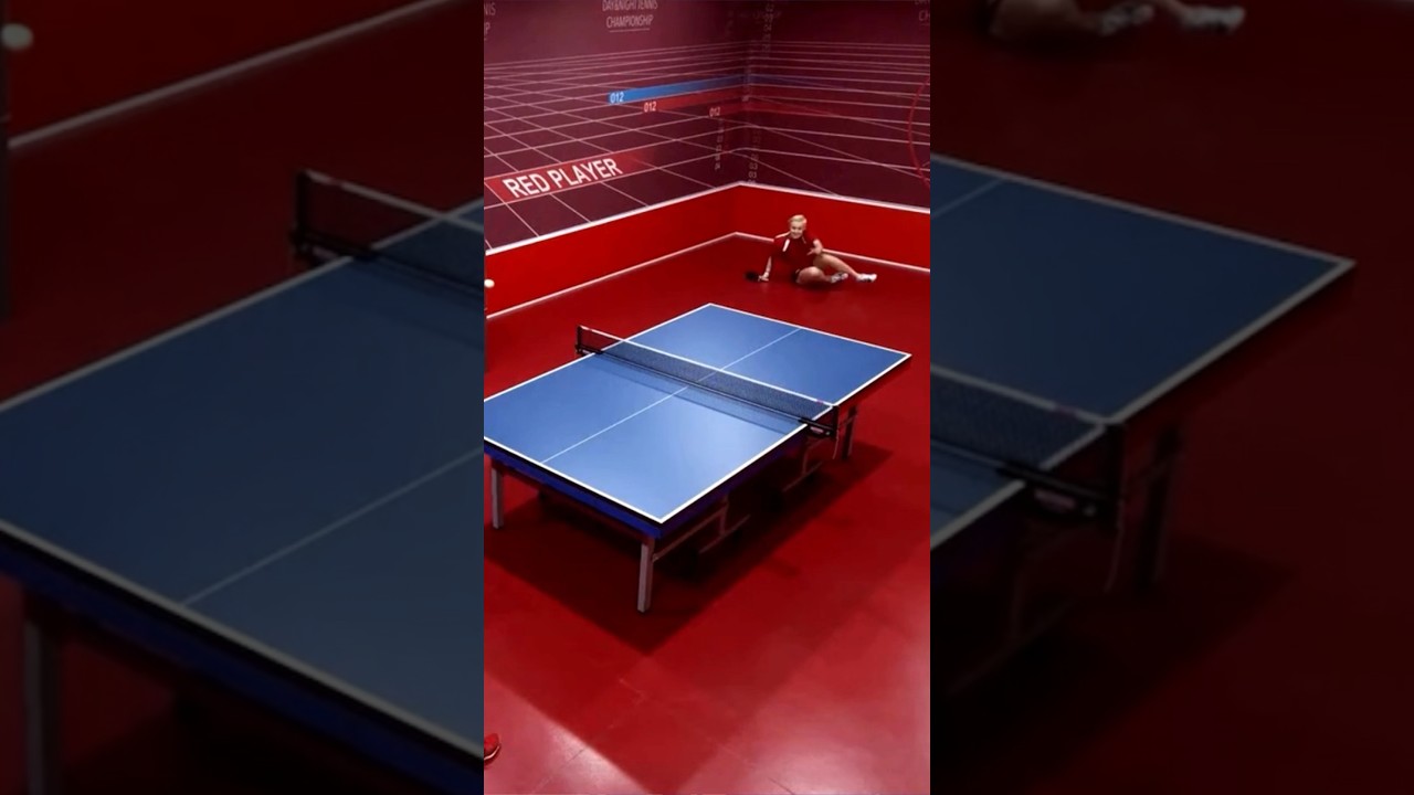 To retrieve the ball at any cost 😈 #tabletennis #setkacup #sport #tennis #bestmoments #funny #спорт