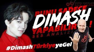 Only Dimash Can Do This ! Dimash Voice Analysis #DimashComeToTurkey