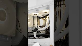 The Thermalright Frozen Notte 240 White ARGB! l #shorts #pcbuild #thermalright #pccomponents