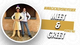 Meet and Greet Disney Characters | Prince Ali | Disneyland Paris | January 2023
