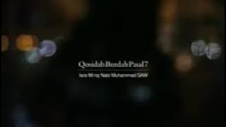 Qosidah Burdah pasal 7 ( Isra Mi'raj ) || Hadroh Majelis Rasulullah saw