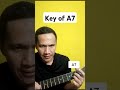 Guitar Tutorial for Beginner: Key of A7 #short #guitartutorial #beginner