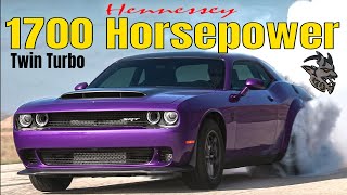 1700HP Dodge Demon 170 Twin Turbo By Hennessey