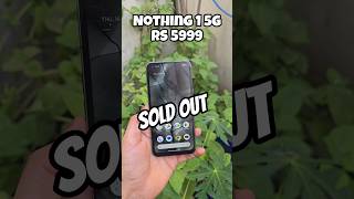 NOTHING 1 5G @ 5999. 8/128GB. 📞 7695892772.. ALL INDIA COURIER AVAILABLE