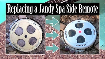 Replacing a Jandy / Zodiac Spa-Side Remote