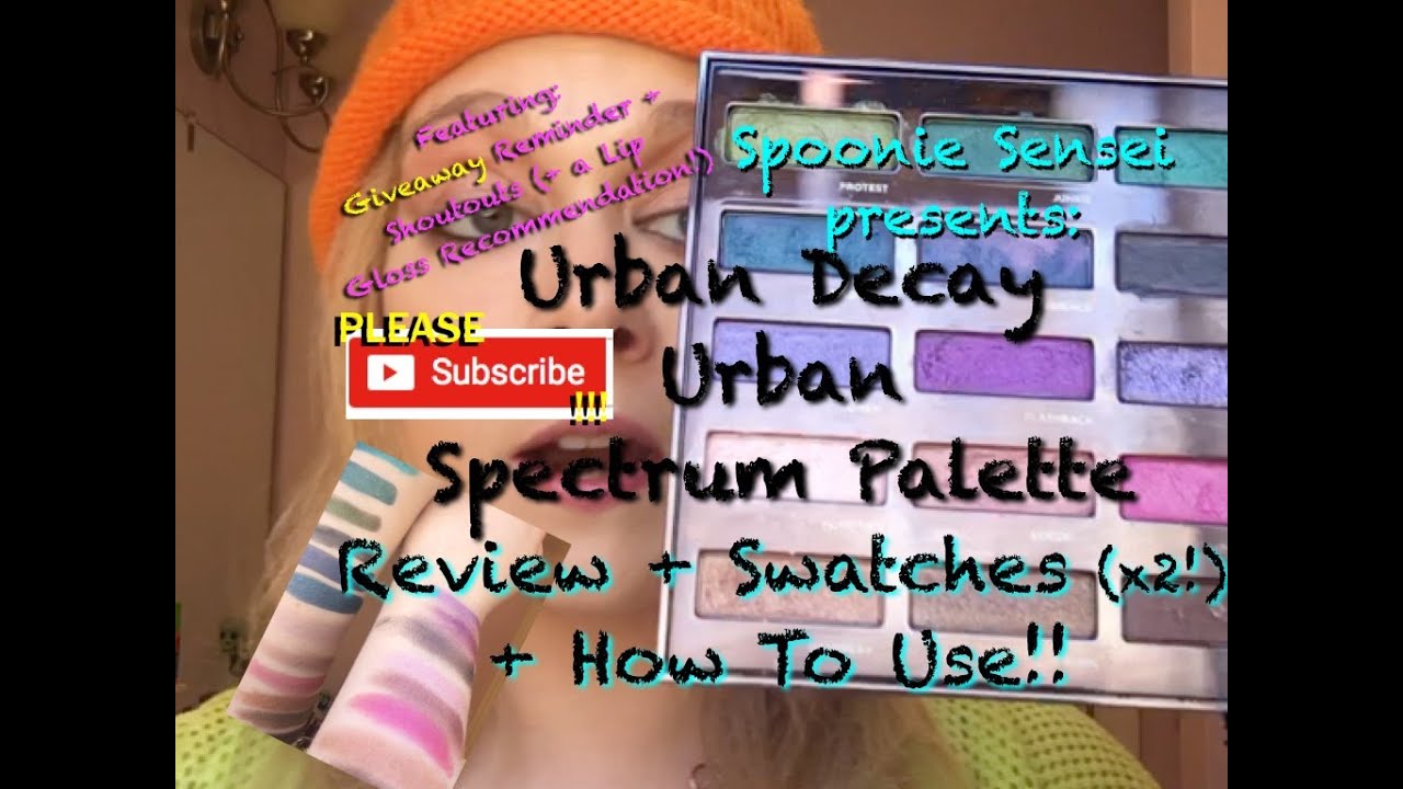 Urban Decay Spectrum Palette Review | Swatches | How to | Giveaway