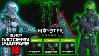 MW3 MONSTER energy SKINS how to UNLOCK in Call Of Duty MW3
