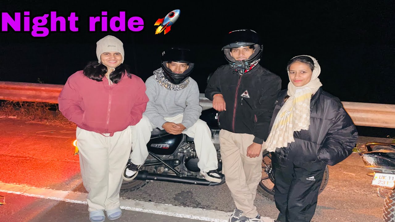 Dehradun Night Tour By Bike ❤️🚀