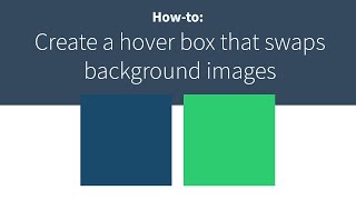 Hover Box with Background Image Swap